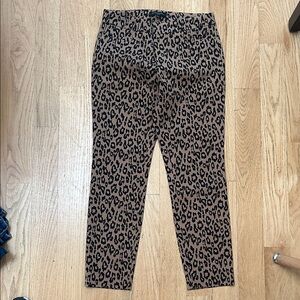 Banana Republic Sloan Leopard Print Pants